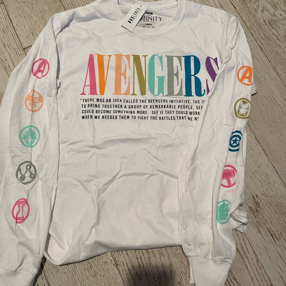 Avengers long sleeve shirt